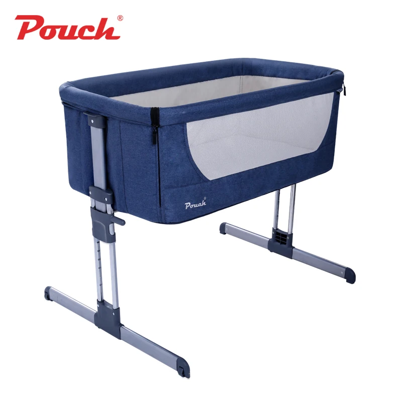 Pouch H05 Baby Portable Bed connected with parents' normal big bed Infant Travel Sleeper Cot breathable folding crib | Мать и ребенок