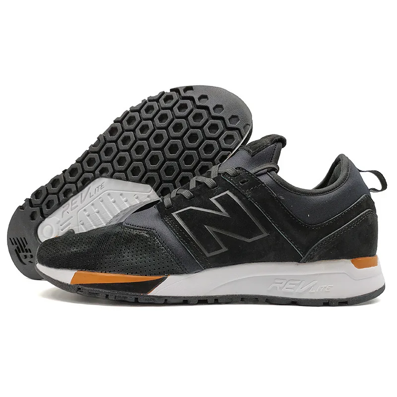 New Balance Nb247 мужские воздухопроницаемые кроссовки для бега бадминтон обувь коричневый новое поступление - Цвет: 247-3