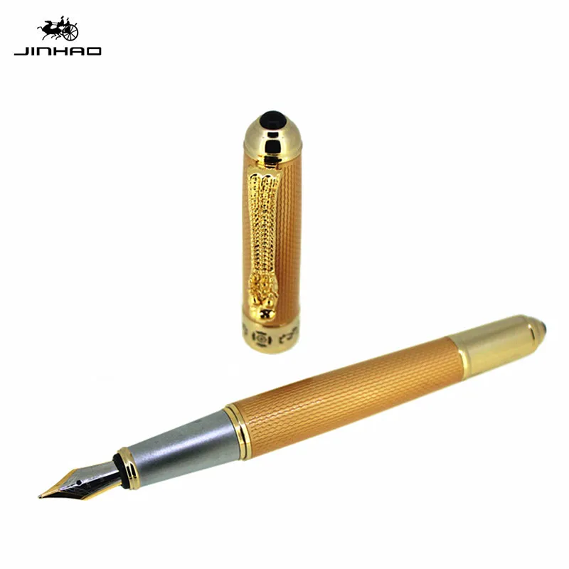 Jinhao 1000 перьевая ручка со средним наконечником с глазами drogan иридиевая