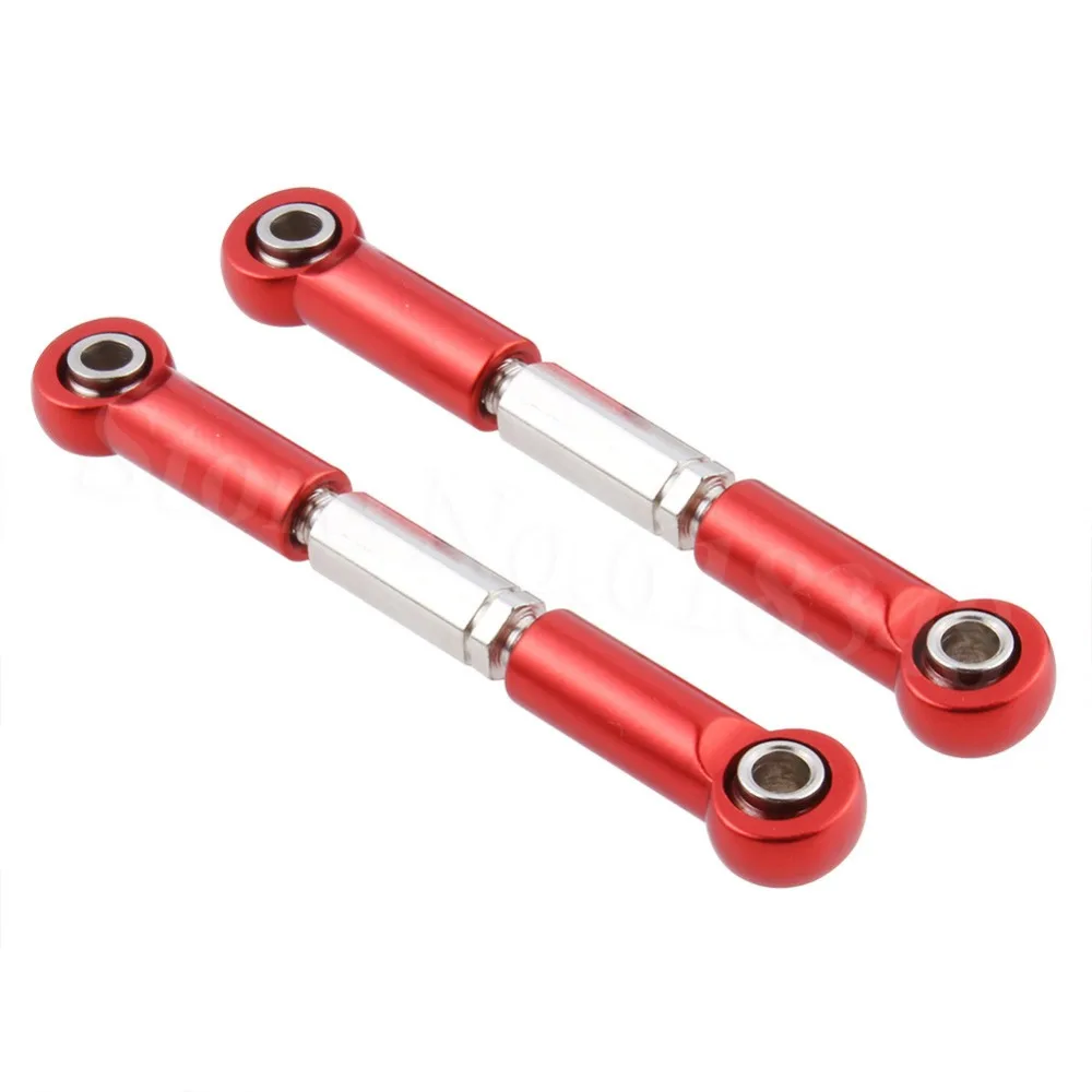 Алюминиевый передний амортизатор рулевой тяги 0021 для WLtoys 12428 12423 1/12 RC автомобиль