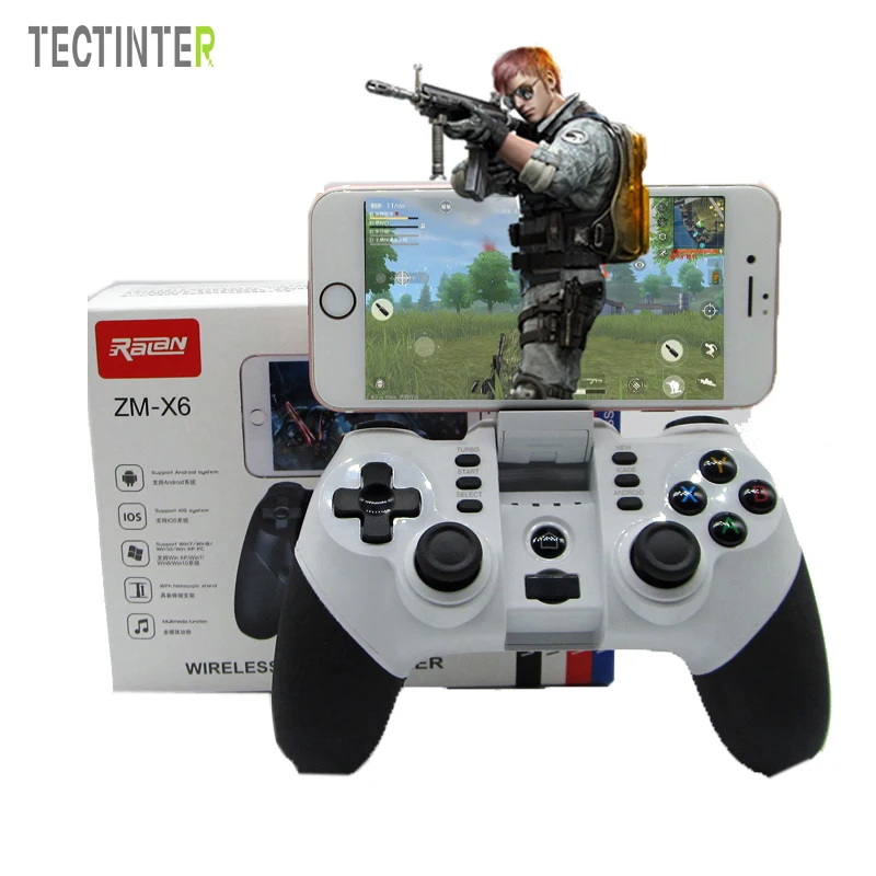 2 4G беспроводной Bluetooth контроллер геймпад джойстик для PS3 игровая консоль Android /iOS