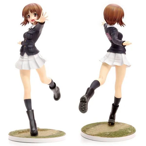 Фигурка Nishizumi Miho из ПВХ 22 см для девочек и девушек Коллекционная модель подарки