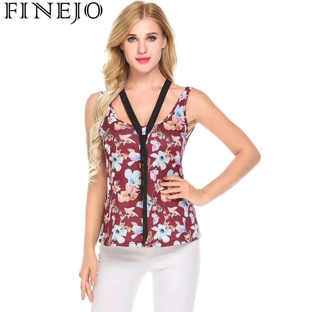 Женский топ на бретелях FINEJO Леопардовый Повседневный пуловер с вырезом лодочкой