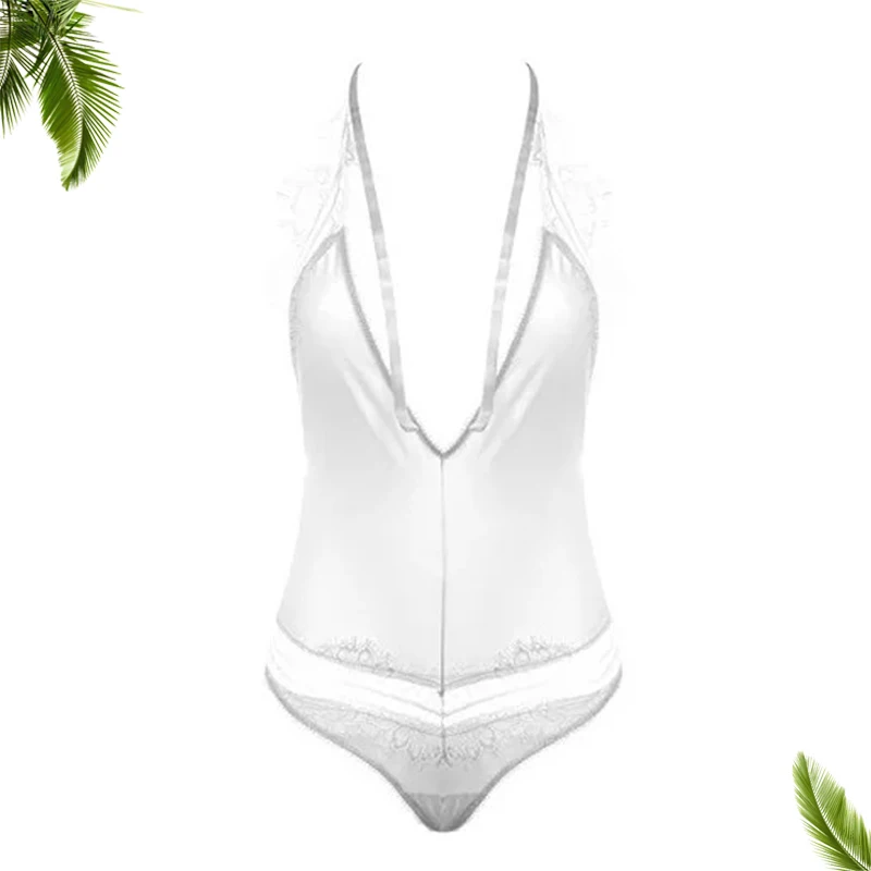 

New arrived women Sexy lingerie hot lace open bra teddy lingerie deep-v neck lenceria erotic lingerie sexy costumes