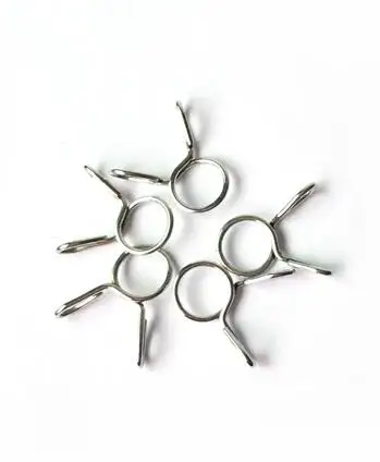 4pcs clip Универсальный для 50cc-250cc мотоцикл топливный фильтр масляный фильтр газовый фильтр с соединительной трубой - Цвет: 4pcs clip