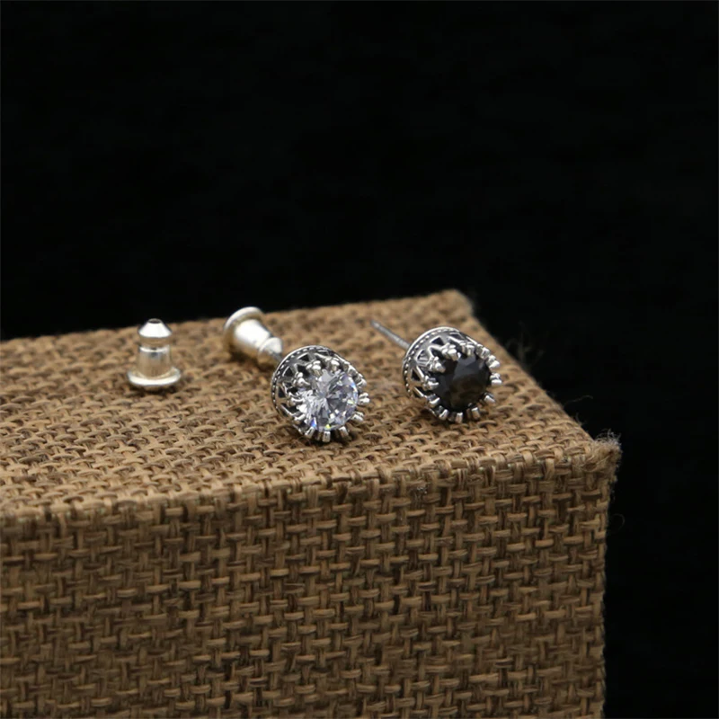 Серьги гвоздики женские и мужские из серебра 2019 пробы 4 вида|Серьги-гвоздики| |