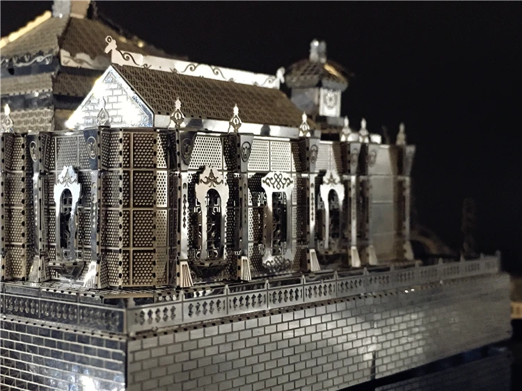 ММЗ Модель 3D металлическая головоломка модель наборы Dashuifa старого Летнего дворца DIY сборка головоломка лазерная резка головоломки строительные игрушки Gif