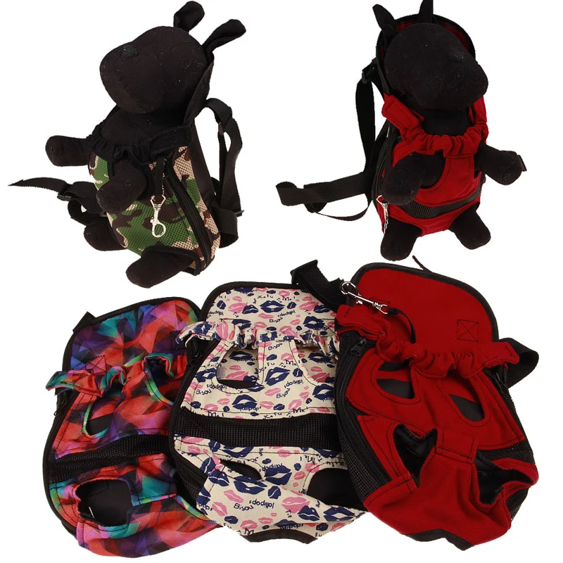 Регулируемая джинсовая Передняя переноска/Сумка для маленьких собак и кошек