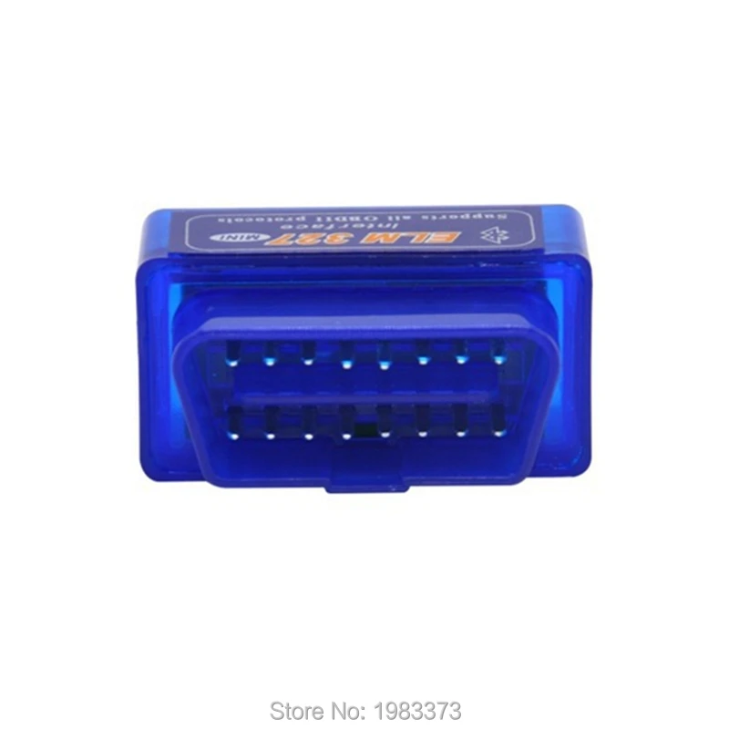 Адаптер OBDII Super Mini ELM 327 Bluetooth V1.5 25K80 чип Авто сканер OBD2 ELM327 поддерживает OBD II