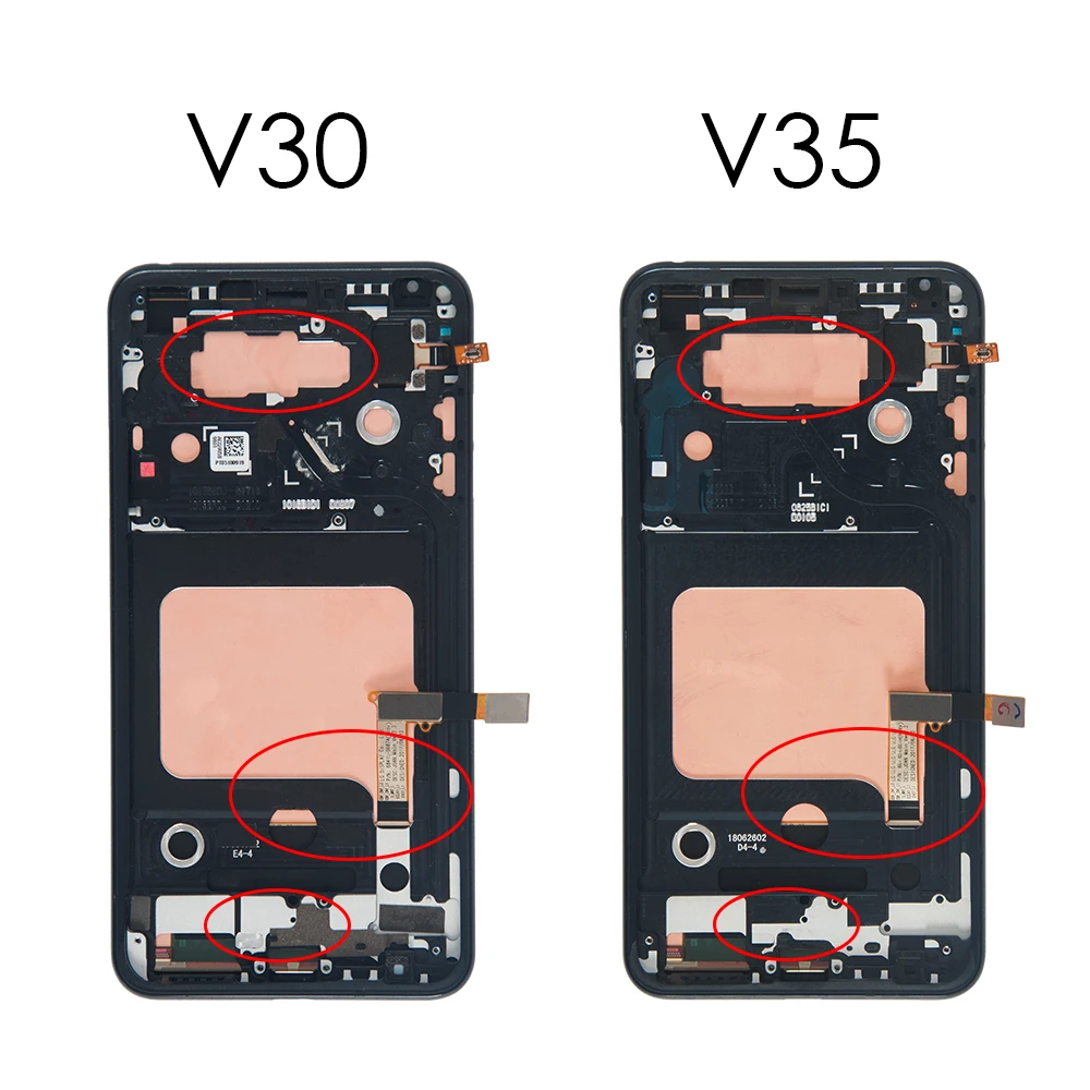 6 0-дюймовый 100% тест сенсорная панель для LG V35 ThinQ ЖК-дисплей сенсорный экран с