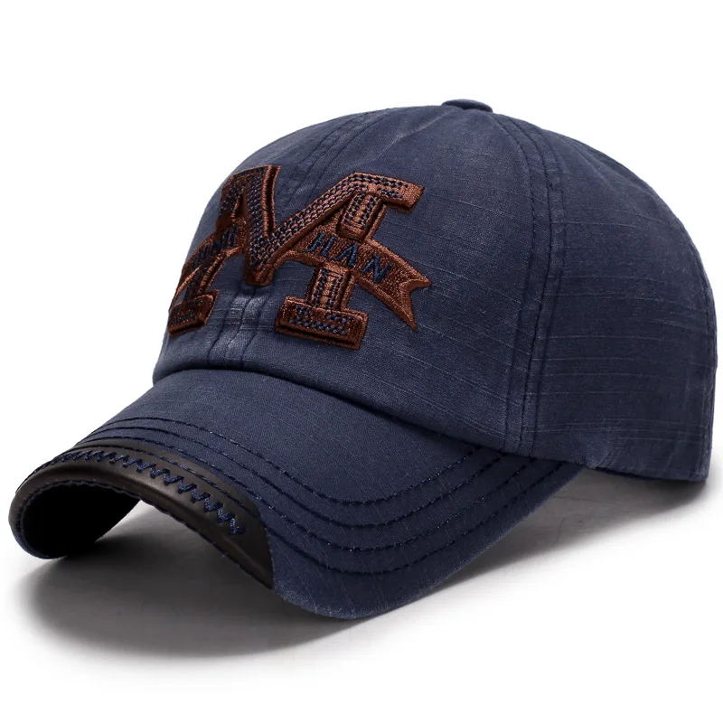 YIGA 2018 New Fashion Washed Hats Casual Old Baseball Cap Outdoor Embroidered Visor for Man Women wholesale | Аксессуары для