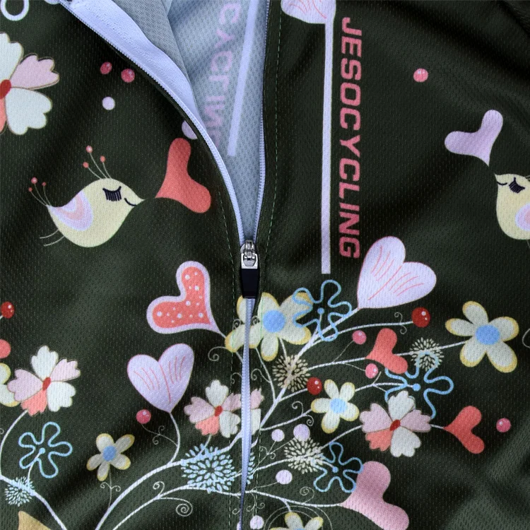 2017 Для женщин мультфильм Велосипедная форма 100% полиэстер велосипед Костюмы