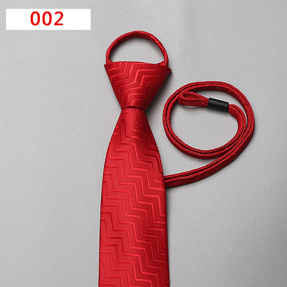 Стильный галстук унисекс деловой Повседневный ленивый легко тянет веревку для