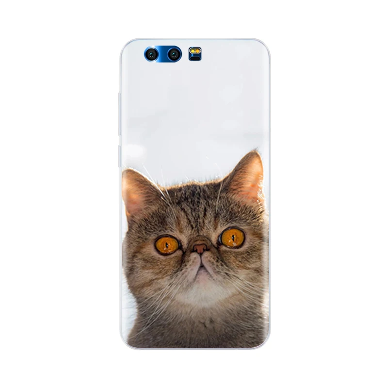 Case For Huawei Honor 9 Soft TPU Silicone Cool full 360 Protective Back Cover for Premium Phone Covers Capas | Мобильные телефоны и