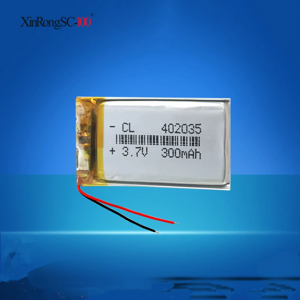 Литий полимерная батарея 3 7 042035 402035 MAH MP3 MP4 MP5 Bluetooth гарнитура 300 в|Батареи для