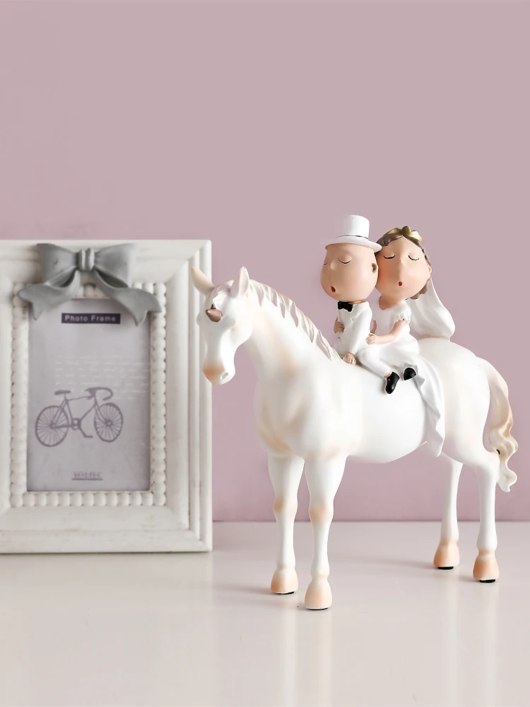 Креативный принц очаровательные аранжировки молодоженов гостиной ТВ шкаф