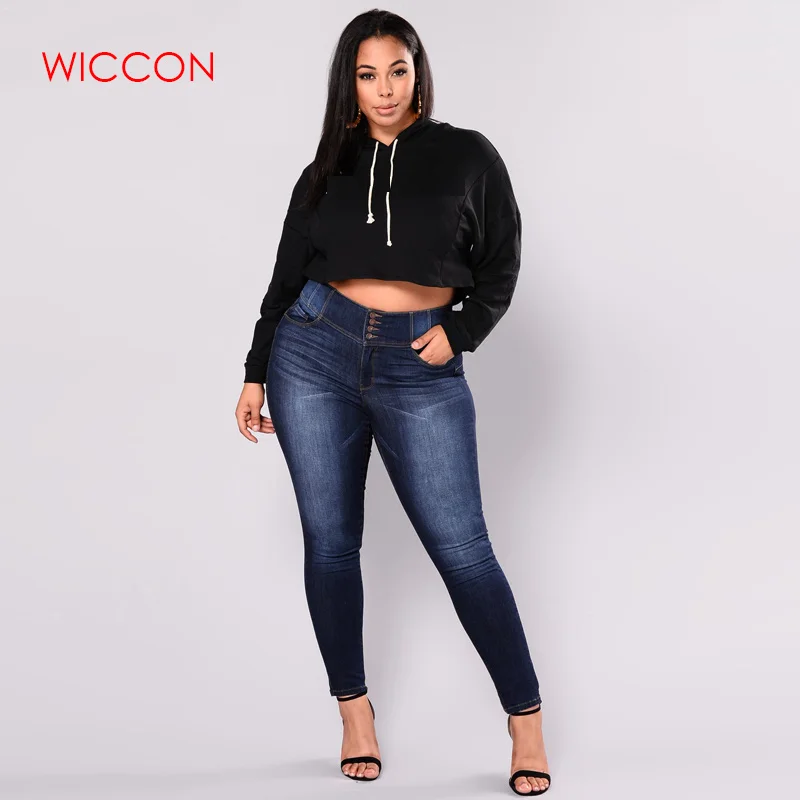 Женские джинсы, 5XL, плюс размер, Feminino, повседневные, пуш-ап, джинсы, стрейчевые, с высокой талией, обтягивающие, облегающие, брюки