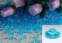 10000pcslot 4 5mm acrylic turquoise crystals table scatter diamond confetti for wedding bridal show decoration