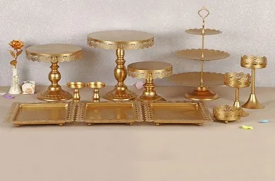 12pcs with crystals Инструмент для выпечки торта, декоративные кристаллы, Свадебная подставка для торта, сковорода для кекса, фруктов, витрина, буфет, вечерние сервировка десерта, подставки - Цвет: 12pcs with crystals