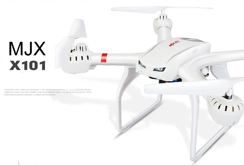MJX X101 Квадрокоптер Профессиональный Дрон большой размер Wifi FPV Gimbal может добавить