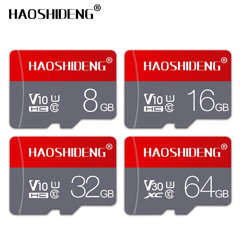 Новая карта памяти Crazy Hot 64 ГБ micro sd 32 класс 10 TF pendrive 16 8 microsd 2019|micro card 32gb|sd 32gb64gb |