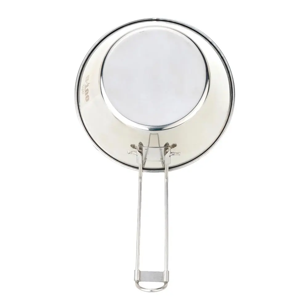 Высококачественная быстрая чаша из нержавеющей стали со складной ручкой