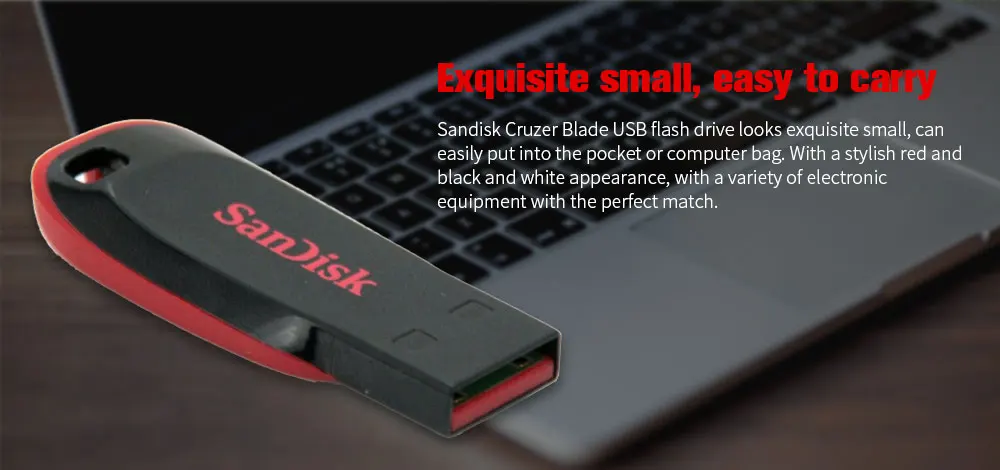 SanDisk USB флэш-накопитель форма лезвия U диск 4 ГБ 8 ГБ 16 ГБ 32 ГБ 64 ГБ 128 ГБ флеш-накопитель USB 2,0 карта памяти SDCZ50 для планшета и телефона
