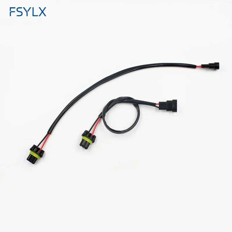 FSYLX 9006 HB4 Мужской Женский удлинитель релейный жгут HID ксеноновый коннектор