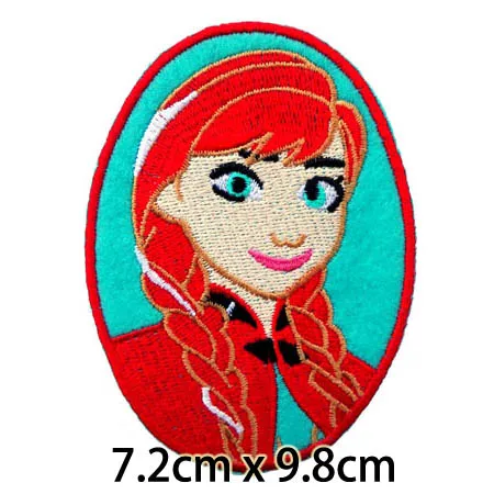Милая девочка из мультфильма вышитая железная нашивка, Abby, Сейлор Мун, принцесса, куртка медсестры рюкзак DIY аксессуары для одежды - Цвет: 08