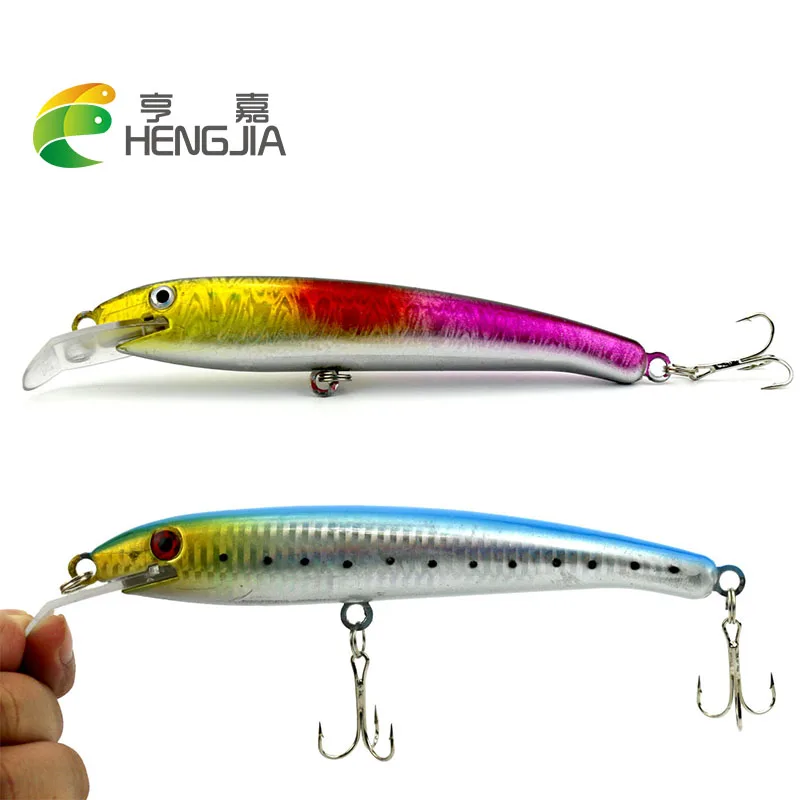 HENGJIA искусственные вобберы рыболовная приманка гольян жесткие наживки плавающие