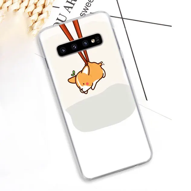Чехол для телефона с изображением собаки корги Шиба ину s для samsung Galaxy S10e S10 Plus S8 S9 Plus S6 S7 Edge A40 A50 A70 M20 чехол - Цвет: 13