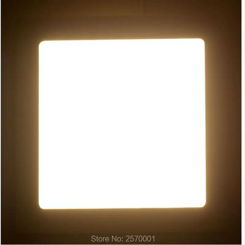 

(50PCS/Lot) Epistar Chip CE RoHS 3W 4W 6W 9W 12W 15W 18W 24W LED Panel Square LED Down Light Ceiling Downlight COB Bulb