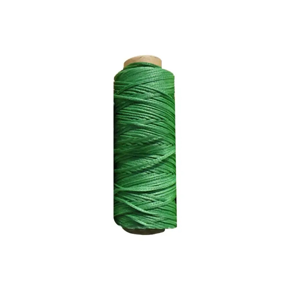 as shown Flat Waxed Thread 210D 30M Wax String Cord Sewing Craft Tool Portable For DIY Handicraft Leather Products Waxed Thread Cord - Цвет: as shown