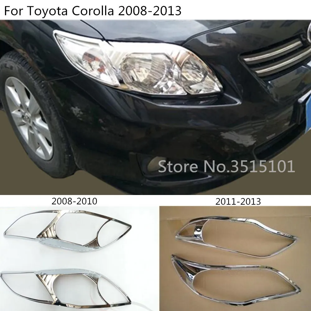 2 шт. передняя фара для Toyota Corolla Altis 2008 2009 2010 2011 2012 2013|Хромирование| |