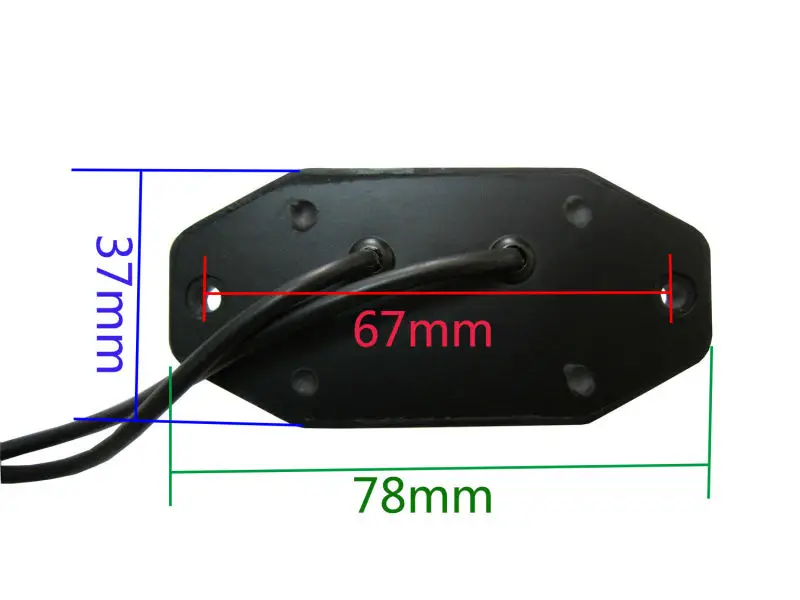 Цветной TFT ЖК-дисплей 4 3 дюйма автомобильный монитор зеркала заднего вида с
