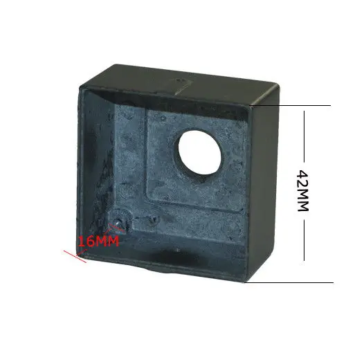 Cctv камера корпус мини M12x0.5 CCTV мини камера металлический корпус для 38x38 мм CCD/CMOS/IPC чипсет