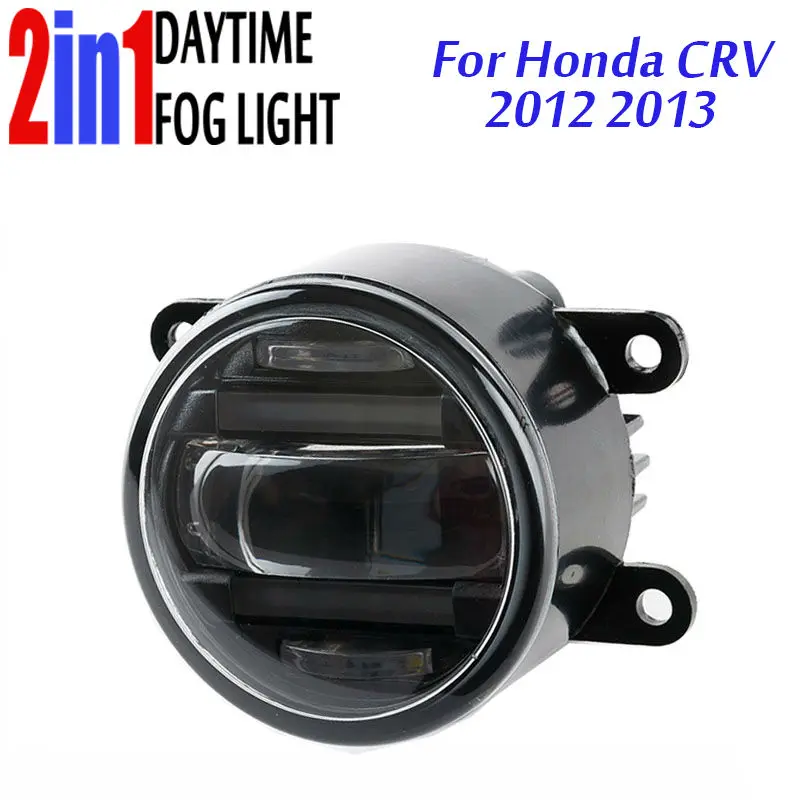 Круглые светодиодный ные Противотуманные фары 3 5 дюйма 90 мм дневные ходовые огни