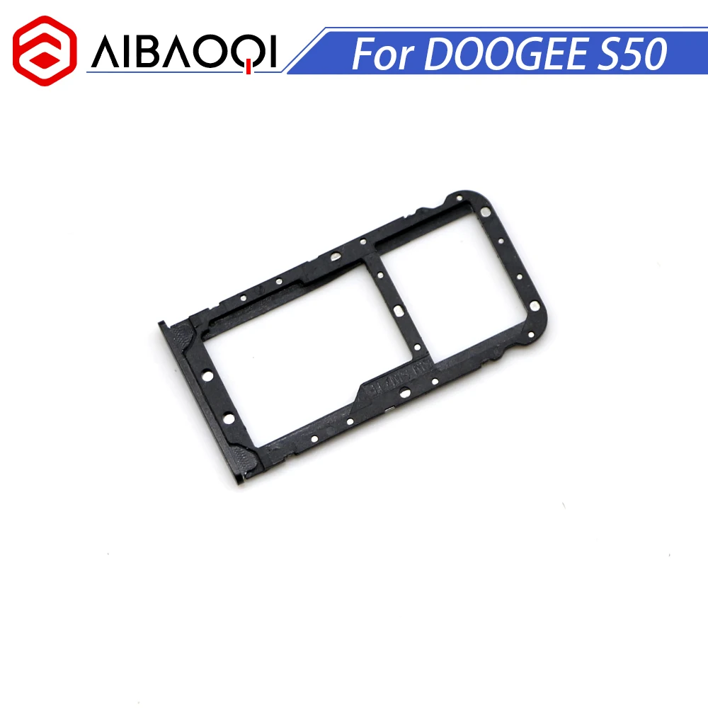 AiBaoQi новый оригинальный держатель для sim карты Doogee S50 100% лоток со слотом сим