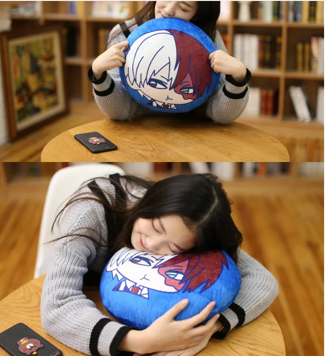 Shoto Toooroki Dohaco Uraraka My Hear Acaoemia аниме Асакура катсуки Bakugo куклы подушка раздавить мягкая игрушка плюшевая девочка мягкий подарок