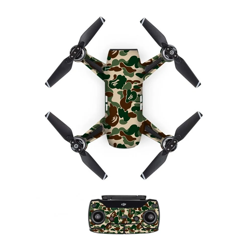 Водонепроницаемый стикер для DJI Mavic Spark наклейка на батарейку пульт
