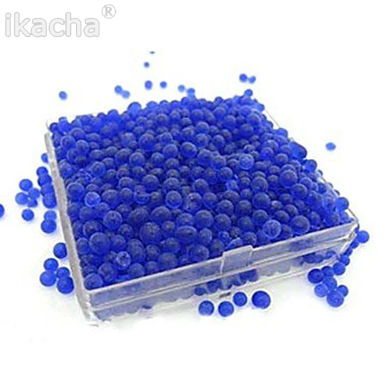 

Blue Silica Gel Desiccant Box Reusable Silica Gel Desiccant Damp Moisture Absorber Silica Gel Absorbent Box Color-Changing