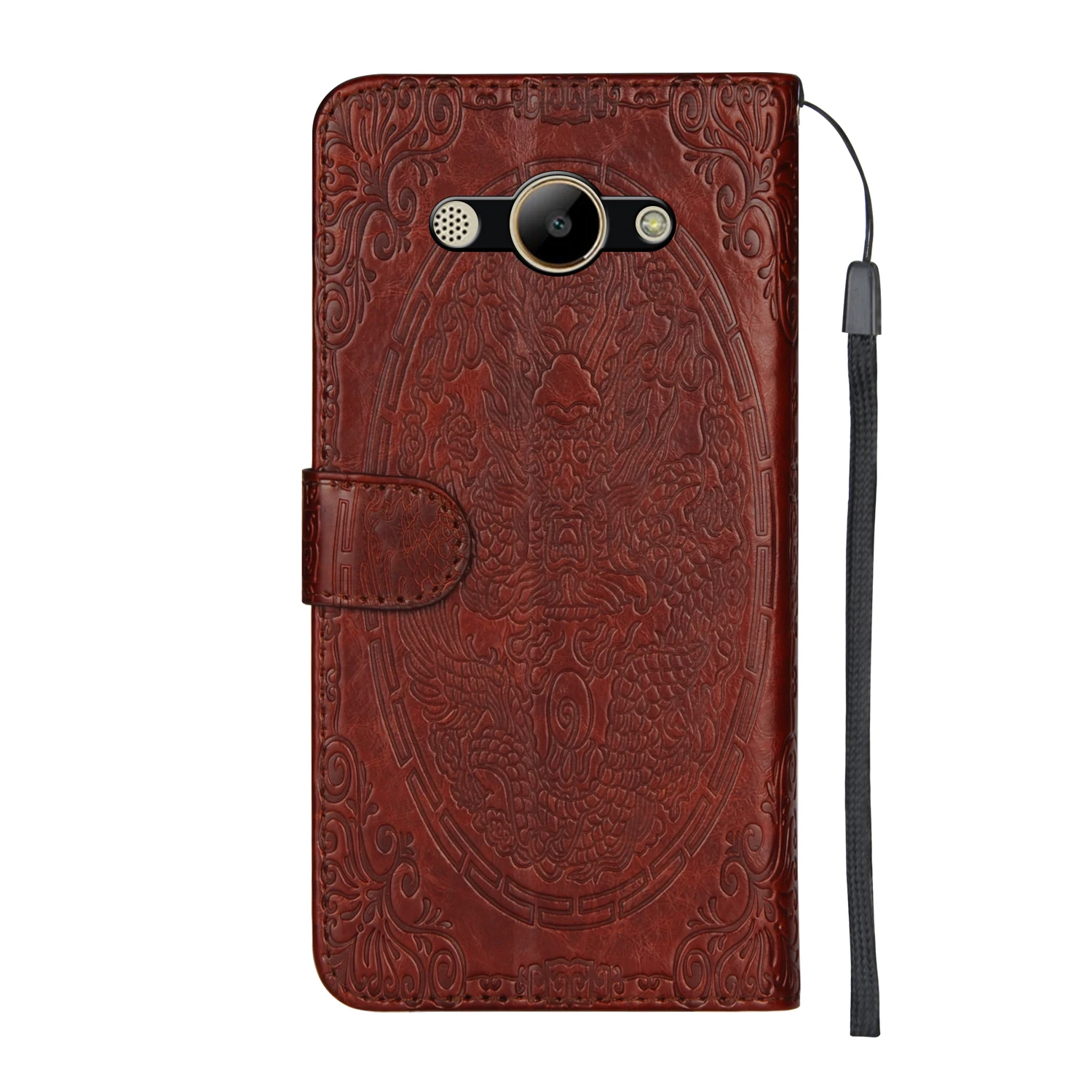 Чехол-Кошелек с откидной крышкой для Huawei Y3 Y 3 3Y Y5 Y6 2017 2018 CRO-L22 CRO-U00 телефона мягкий