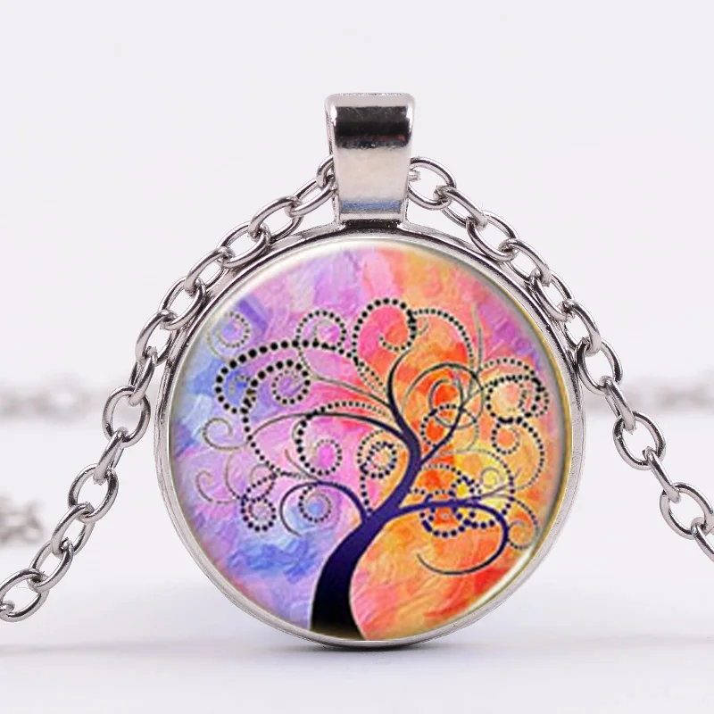 Азиатских Ожерелье Древо жизни коллекции Творческий Дерево желаний картина