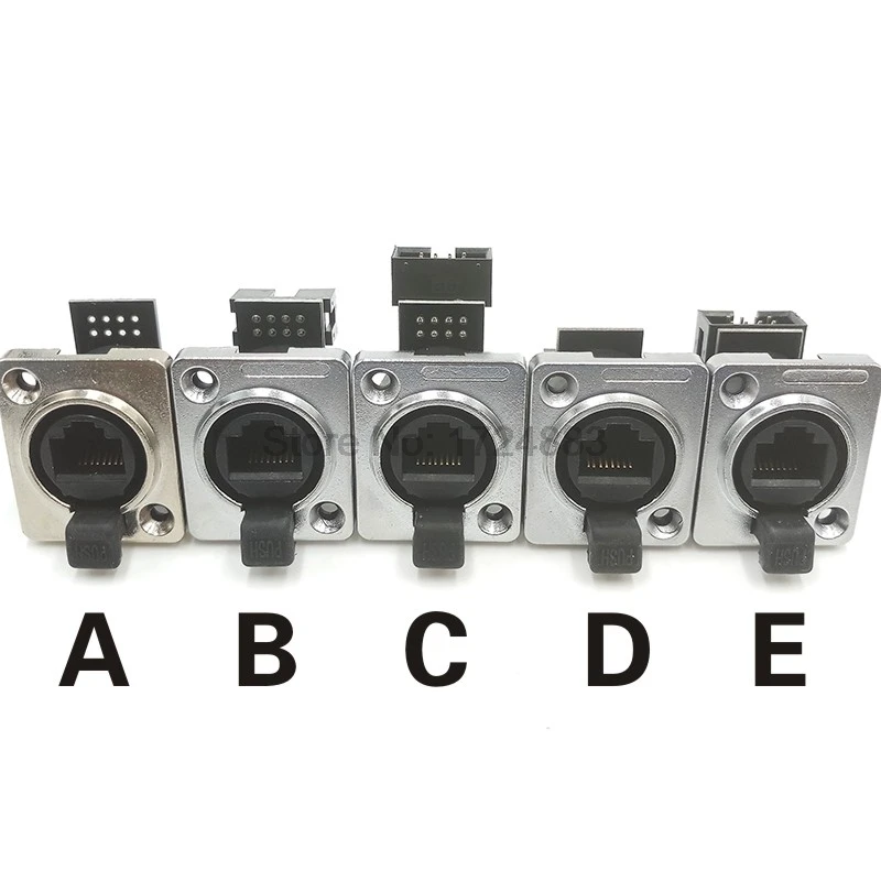 

WaterProof RJ45 Socket NE8FDP type network connector IP65