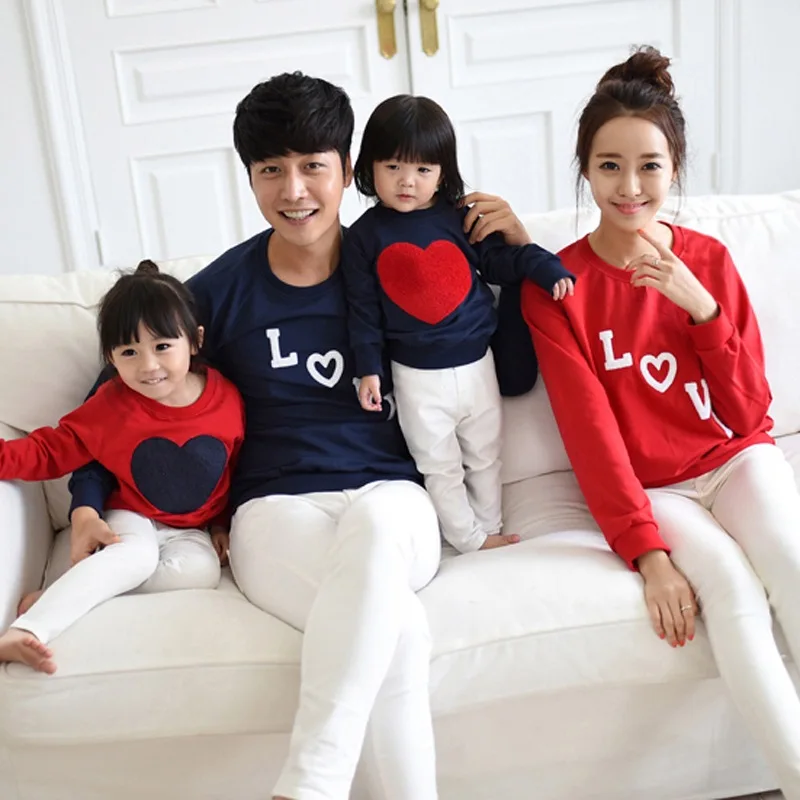 Семейные костюмы Рождественский свитер детская подходящая одежда для отца