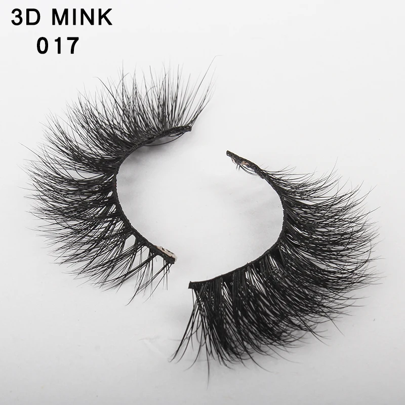 

100% 3D Mink Hair Eyelashes Pre-made Full Strip Lashes Dense Natural Long Charming Eyelash Extensions #017-#024