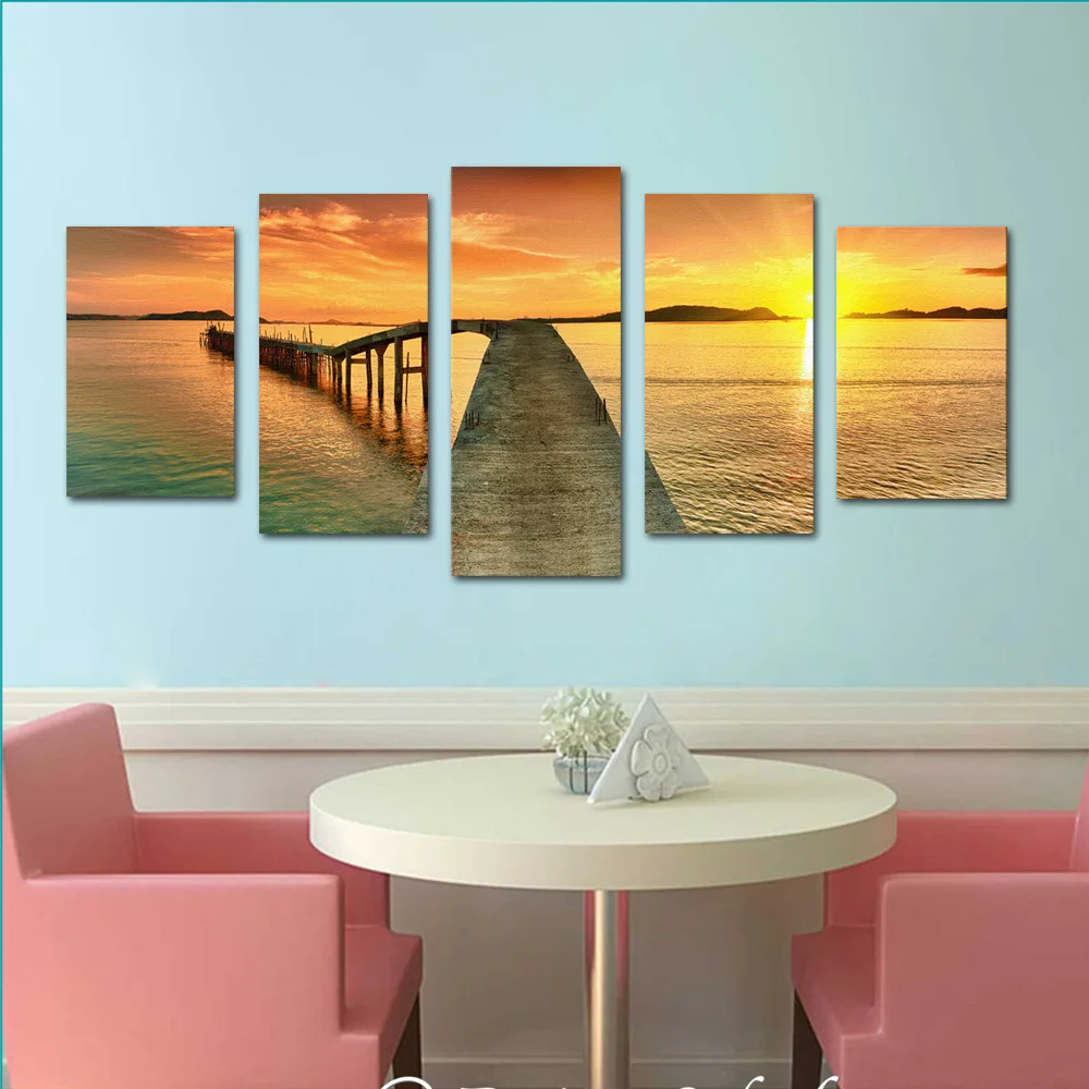 3D картина с морским трестом для спальни гостиной фон дивана современные