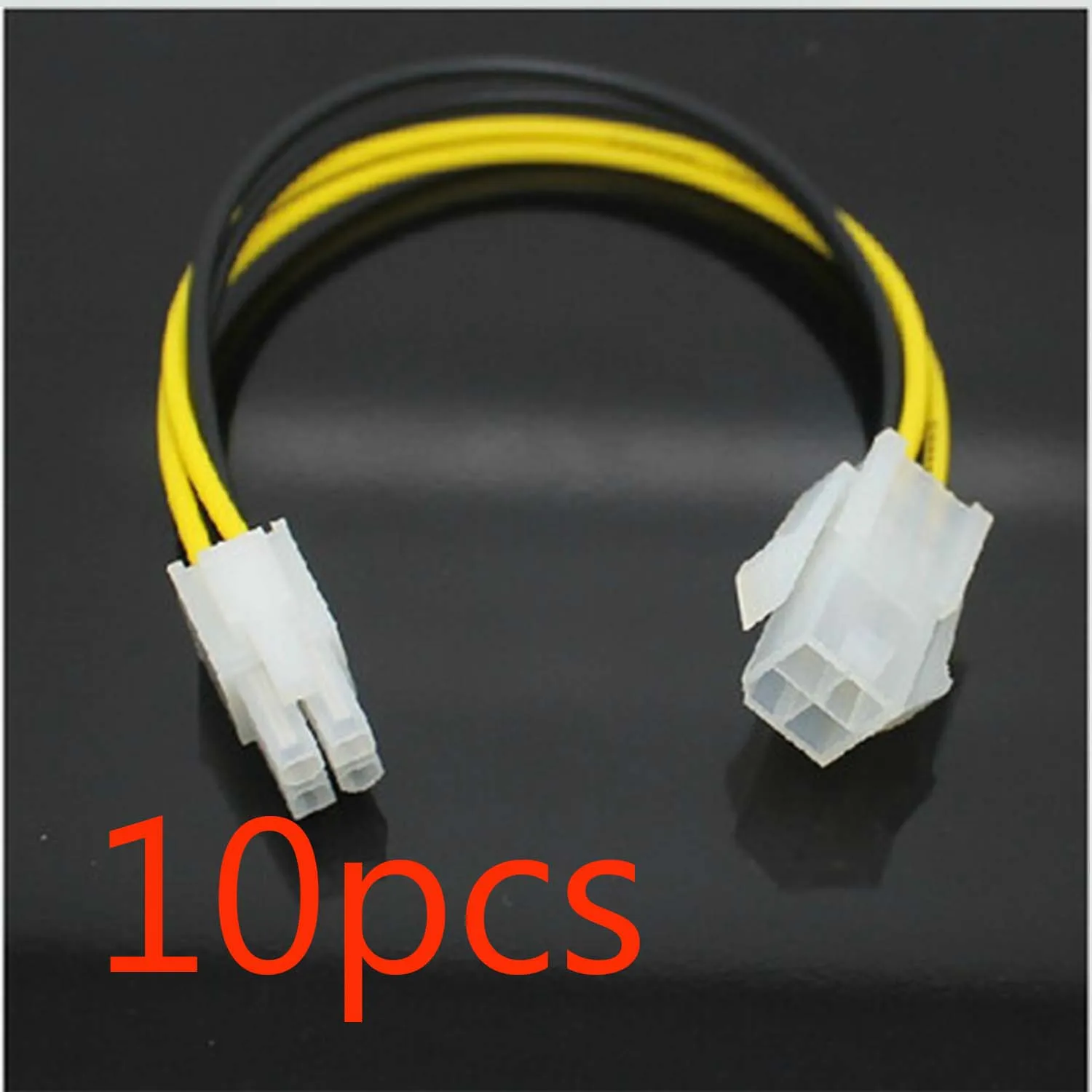 

10 шт 4 Pin ATX папа к 4 Pin Женский ПК материнская плата Удлинительный кабель