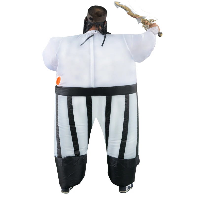 Надувной костюм капитана пирата для взрослых толстого человека борца сумо аниме