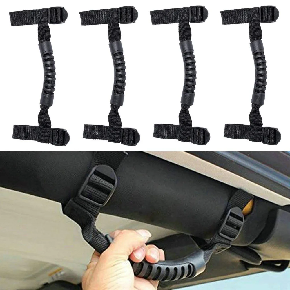 4 x рулонные ручки для Jeep Wrangler YJ TJ JK JKU JL JLU Sports Sahara Freedom Rubicon X& Unlimited
